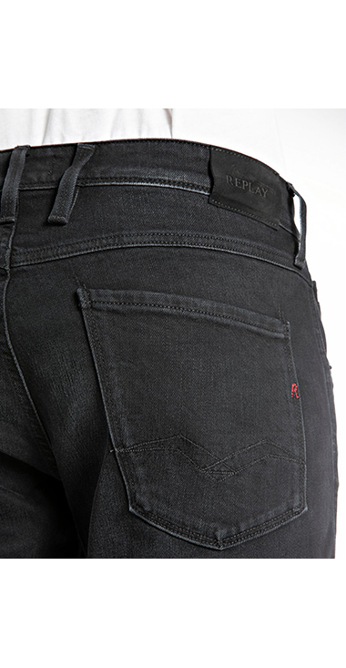 スリムフィットANBASS TOUCH DENIM 詳細画像 ブラック 8